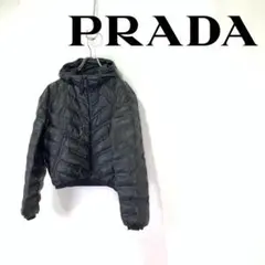 PRADA LR-LX020 プラダ フード付 ライトナイロンパファージャケット