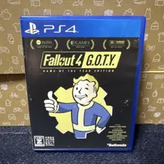 PS4 FALLOUT4:ゲームオブザイヤー フォールアウト4