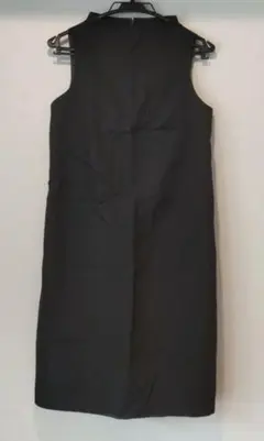 CLUB MONACO ノースリーブひざ丈ワンピース 4 ブラック