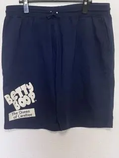 ベティーBetty Boop ネイビーショートパンツ　4L 大きいサイズ