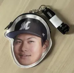ロッテ藤原恭大選手顔型コインケース