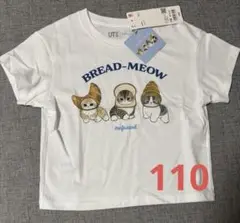 UNIQLO モフサンド パンにゃん UT 半袖Tシャツ　110cm