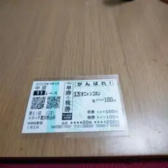 スポニチ賞京都金杯応援馬券