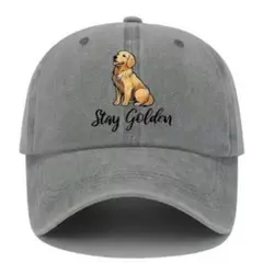 新品 ステイ ゴールデン 犬 野球帽 帽子 キャップ コットンキャップ