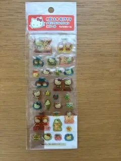 ハローキティ 3Dシール　2002年　メモリアルコレクション　レトロ