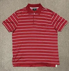 現行モデル　dunhill ダンヒル　ボーダーポロシャツM