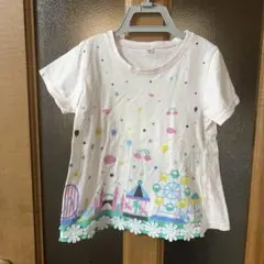♡⑦遊園地デザイン Tシャツ 110サイズ