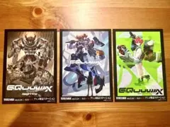 機動戦士ガンダム ジークアクス　カード3種　コンプ　アニメ東京ステーション