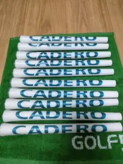 新品【10本】CADERO　カデログリップ　 PENTAGONホワイト/ブルー