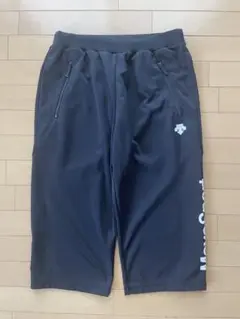 DESCENTE Move Sport 七分丈 パンツ XO ハーフパンツ 黒