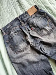 送料込み★EDWIN　エドウィン　503RVストレートダメージデニムsize30