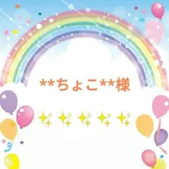 **ちょこ**様★チョコレート 6袋