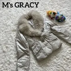 美品!M's GRACY ショートダウンコート フォックスファー サイズ38