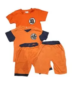 ドラゴンボール風コスチューム 130サイズ 2セット