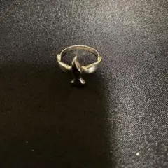 シルバーの鳥の指輪