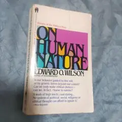 洋書 ON HUMAN NATURE /E・O・ウィルソン