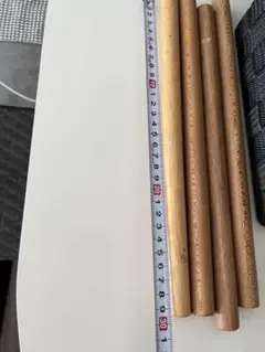 waterworld【ウォーターベッド用】シーツ用木製円棒 4本 約30cm