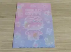 ハローキティ50周年 ミニクリアファイル