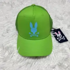 未使用タグ付 Psycho Bunny サイコバニー ゴルフ メッシュ キャップ