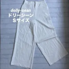 【dolly-sean】ドリーシーン ワイドパンツ レディース ホワイト 62