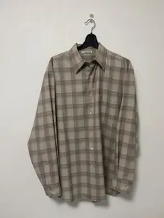 Auralee オーラリー チェックシャツ