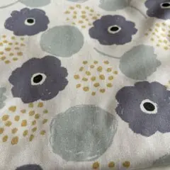 Palette オックス　丸いお花　パープル