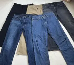お値下げ可能‼️5点セット‼️LEVI'S Dickies ユニクロ ジーンズ