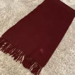 バーバリー カシミヤ マフラー ストール ショール えんじ メンズ