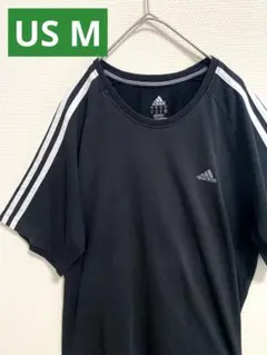 古着adidas 刺繍ワンポイント Tシャツ 厚手