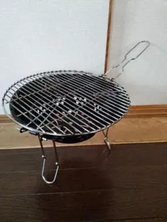 折りたたみ七輪 網、ケース付き
