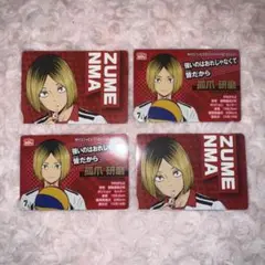 ハイキュー 魚肉ソーセージ カード 研磨 セット