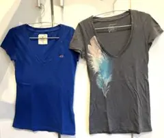 ホリスター アメリカンイーグル Tシャツセット　100%コットン