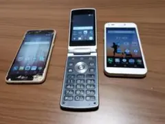 スマホ3台で1500円 セット LGS01 LGS02 503KC 現状優先にて