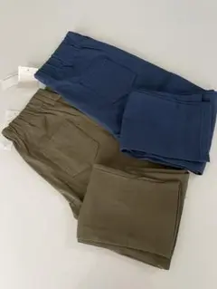 レディース　サブリナパンツ2色セット　Lサイズ　タグ付き未使用
