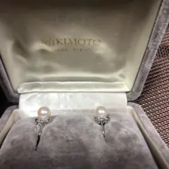 【お値下げしました】ミキモト パールイヤリング