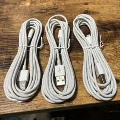 アイホン充電1mケーブル3本セット