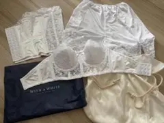 ブライダルインナー3点セット アールイズ ドレス（旧WITH A WHITE）