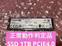 Kingston NV2 1TB NVMe SSD