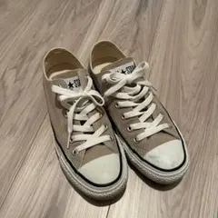 コンバース ローカットスニーカー ベージュ