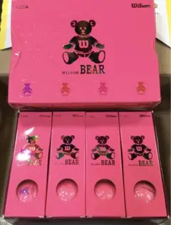 ウィルソン ベア ゴルフボール 12個+おまけ3個