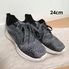 mad foot スニーカー 24 グレー