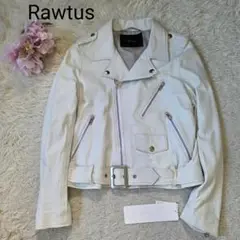 Rawtus ロータス　ライダースジャケット　ダブル　レザー　スタッズ　やぎ革 2025年最新】RAWTUS レディース レザージャケット・ライダースの