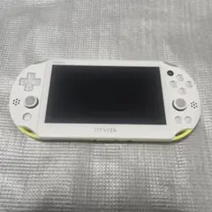 極美品 sony psvita pch 2000 ライムグリーン
