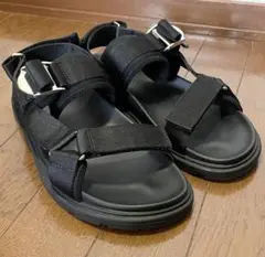 GU ジーユー メタルバックルテープサンダル スポーツサンダル サンダル