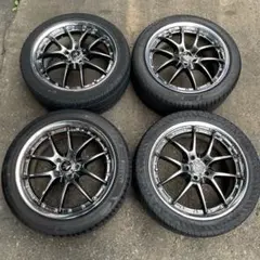 希少!ワークVS 17インチホイール5穴PCD100 専用ナット付き