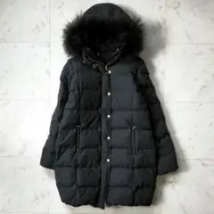 フレームワーク ダウンコート リバーシブル L相当 黒