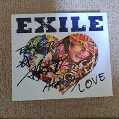 EXILE ATSUSHI サイン入りフリスビー EXILE ATSUSHI サイン入りフリスビー