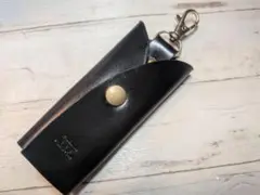 【訳あり】本革 ヌメ革 キーケース キーリング No.481 レザークラフト