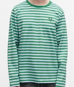 希少 70s marimekko マリメッコストライプ柄 長袖プルオーバーシャツ marimekko(マリメッコ) ストライプシャツ041615 161255 041615