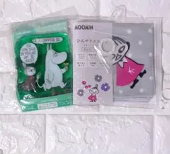 リトルミイ ひんやりスカーフ 接触冷感　グレー　／　保冷剤　MOOMIN